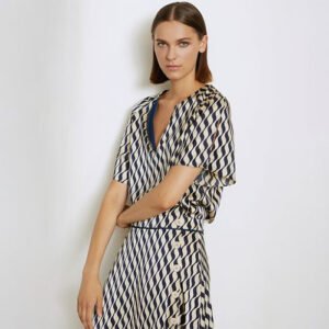 Blusa estampado ondas